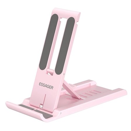 ESSAGER Universal foldbar telefonholder - Lyserød