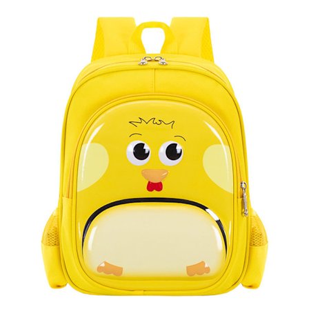 3D Cartoon Skolväska, Lätt Och Enkel Att Bära, Förskole Ryggsäck Passar För Pojkar Och Flickor Kyckling