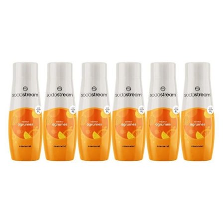 Set med 6 SODASTREAM CITRUS smakkoncentrat - 440ml