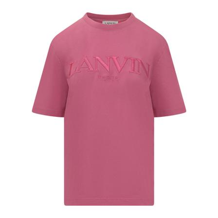 Lanvin, T-Shirts Różowy, Mężczyzna, Rozmiar: S