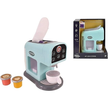 Min Første Kaffe Maskin Leketøy For Barn Med Lys Og Lyd | Leketøy Til Kjøkken | Barnas Leketøy [DmS]