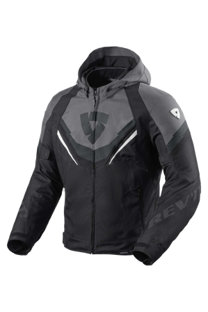 Motorjas REV'IT! Quantum 3 H2O Zwart/Grijs M