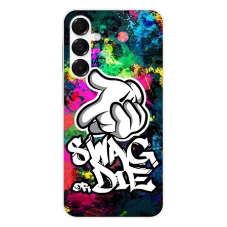 Siliconfodral - Kompatibel med Samsung Galaxy A36 5G - design swag or die