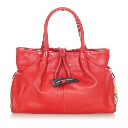 Burberry Vintage, Pre-owned Handbag Rood, Dames, Maat:ONE Size