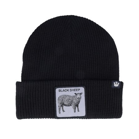 Goorin Bros. - Černá cuff Beanie - Sheep This Beanie Black Cuff @ Hatstore