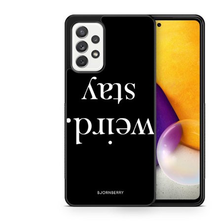 Bjornberry Skal Samsung Galaxy A52/A52s 5G -STAY WEIRD Vit