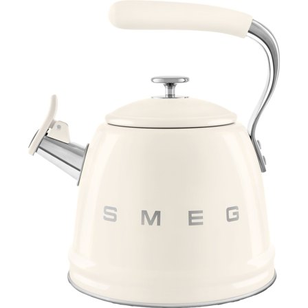 Smeg Vannkjele med fløyte 2,3 liter, creme