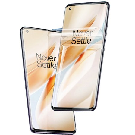 OnePlus 8 Pro 3-PACK Mjukt skärmskydd PET 9H 0,2 mm