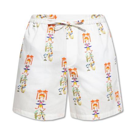 Opening Ceremony Shorts with logo Hvid, Herre Chino Shorts