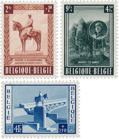 Belgien 1954 - OBP 938/40 - Postfrisk