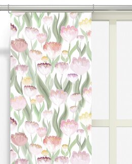 Panellängd Ljuvligt 2-pack Rosa - Arvidssons Textil