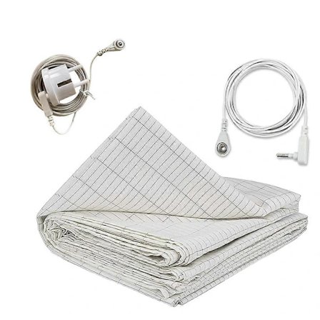 27x52 Tum Jordingslaken Konduktivt Sølvfibermateriale EU-KONTAKT