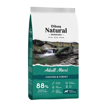 DIBAQ - Natural Moments Puppy Maxi 3 kg - Hund - Hundefôr & hundemat - Tørrfôr for hund - ZOO.no