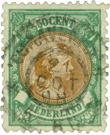 Holland - NVPH 45 - Stemplet