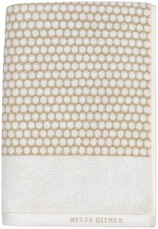 Mette Ditmer GRID Badehåndklæde Sand 70 x 140, Tøj & Bolig, Boligtekstiler, Håndklæder