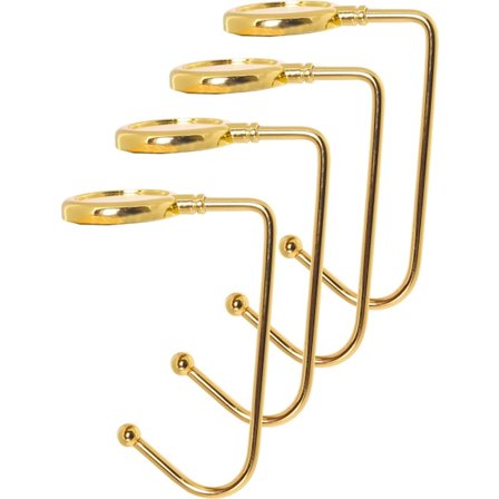 Jule Strømpeholder til Peis (Sett med 4) - Henge Strømpe Hette