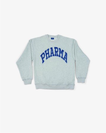 Pharma - Varsity Crew - Grey/Blue