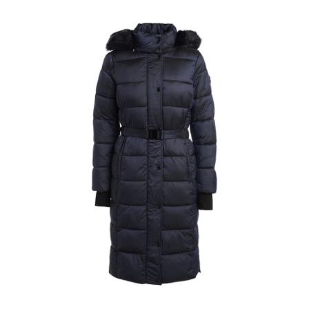 Michael Kors, Down Coats Blauw, Dames, Maat:S