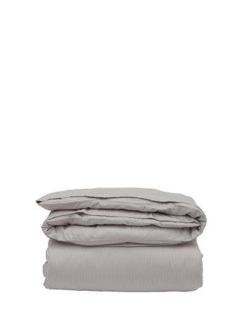Hotel Sateen Jacquard Lt Beige Duvet Home Textiles Bedtextiles Duvet Covers Beige Lexington Home