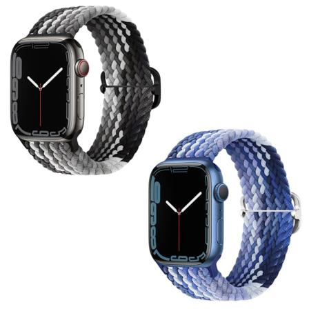 2 Pakkaa Rannekkeita Yhteensopivia Apple Watch iWatch Rannekkeiden Kanssa 42mm