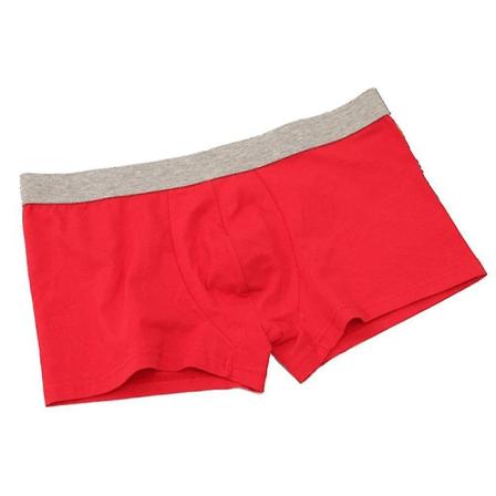 Pustende herrebukser Boxershorts Shorts Undertøy Red M