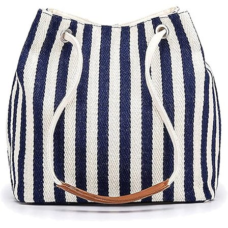 Kvinners Lerrete Sommer Tote Vesker Liten Medium Strandveske Skulder Bag Daglig Arbeids Håndveske