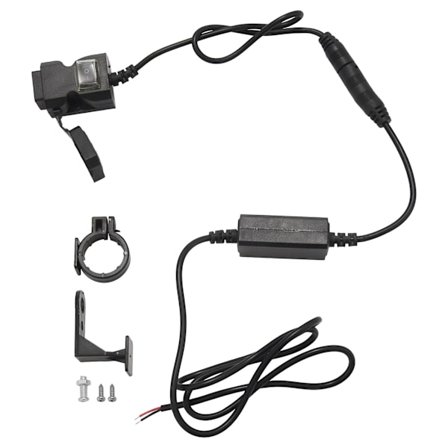 12V Vattentät Motorcykel Dubbel-USB Laddare Uttag Adapter