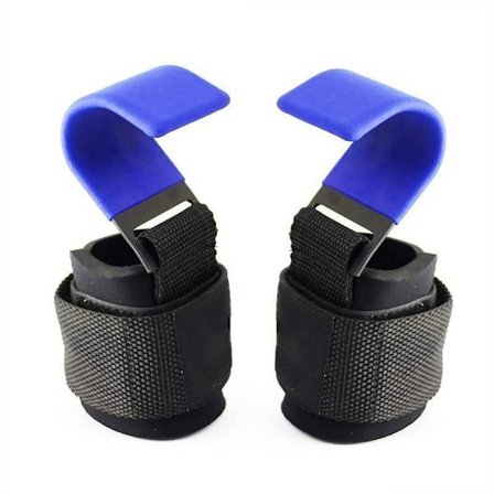 Vægtløftnings Power Kroge Power Greb Håndledsstøtte Bar Stropper Fitness Krog Handsker