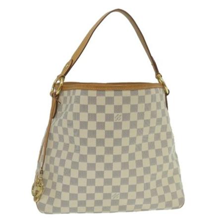 Louis Vuitton Vintage, Pre-owned Canvas Shoulder Bags Wit, Dames, Maat:ONE Size