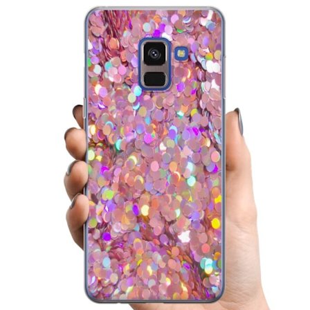 Kompatibelt Mobildeksel til Samsung Galaxy A8 (2018) Glimmer