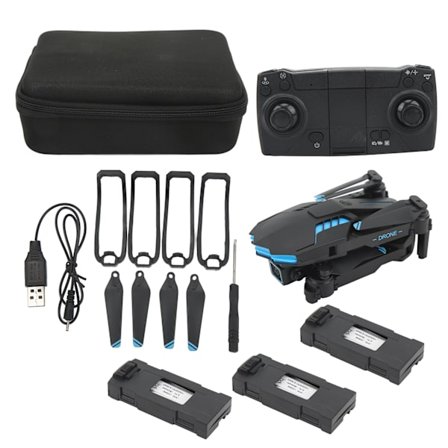 X6 Drone 4K Dobbelt Kamera HD Luftfotografering Drone Optisk Flow Lokalisering 3 Sidet Hindring Undgåelse RC Quadcopter Tre Batteri