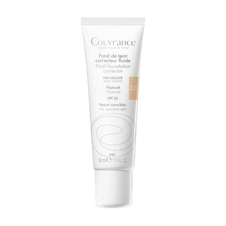 Avène Couvrance Fondotinta Correttore Fluido SPF20 Naturale 30ml - Fondotinta liquido