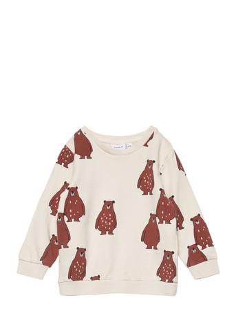 Nbnoon Ls Sweat Box Bru Patterned Name It