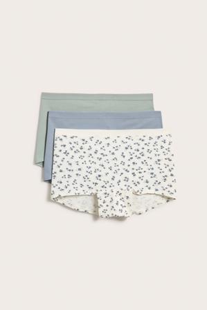 Boxertrosor 3-pack | Offwhite | Dam | Kappahl