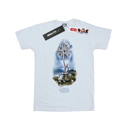 Star Wars Boys The Last Jedi Rey Ljussabel T-shirt 5-6 år W