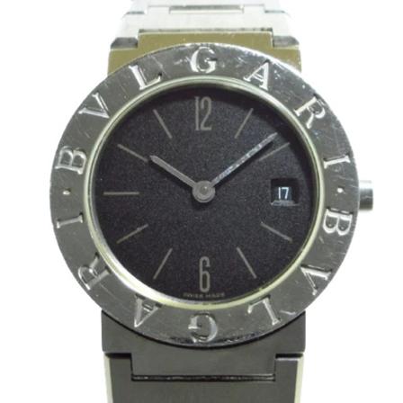Bvlgari Vintage Pre-owned Rustfrit stål watches Grå, Dame Vintage Ure, Størrelse: ONE Size
