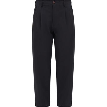 White Sand, Wide Trousers Zwart, Dames, Maat:XS