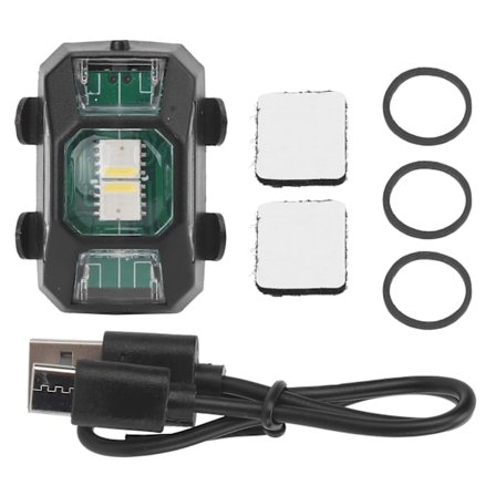 RC-drönare Blinkande Ljus Färgjusterbar Kollisionsvarningslampa för FPV/Mini 2/Air 2