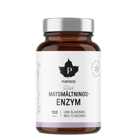 Pureness Sterkt fordøyelsesenzym 120 kapsler