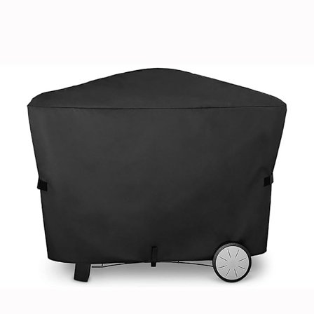 Grillovertræk i oxfordstof - større model til Weber Q3000 og Q2