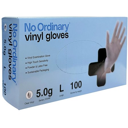 NO ORDINARY Vinylhandske ftalatfri L 100/fp - Lyreco - Skyddsutrustning - Engångshandskar - Vinylhandskar