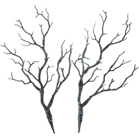 Keinotekoiset simulaatio-oksat, väärennetyt kuivatut oksat, muoviset oksat kodin sisustukseen