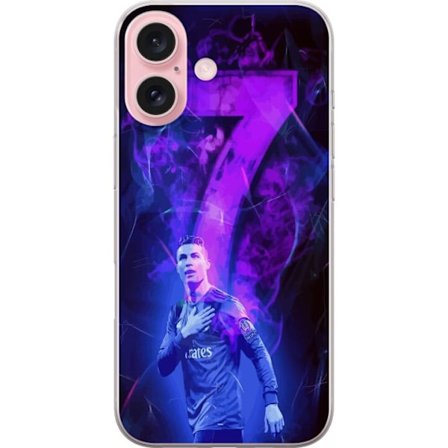 Yhteensopiva Puhelinkuori Apple Apple iPhone 16 Ronaldo 7