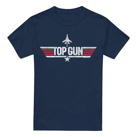 Top Gun Herr Logo T-Shirt S Marinblå