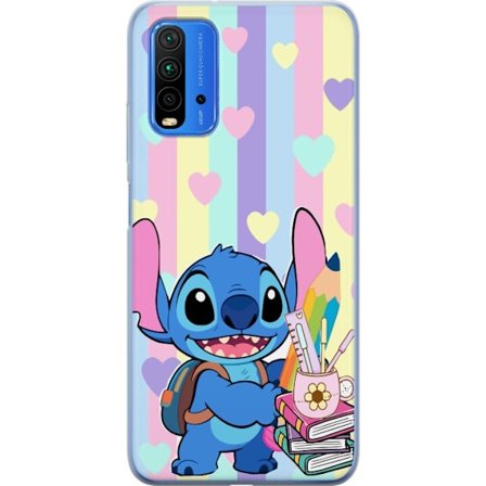 Kompatibel Mobilcover til Xiaomi Redmi Note 9 4G BMW M4 i neonlime driftstil med graffiti og bygaderacerfølelse