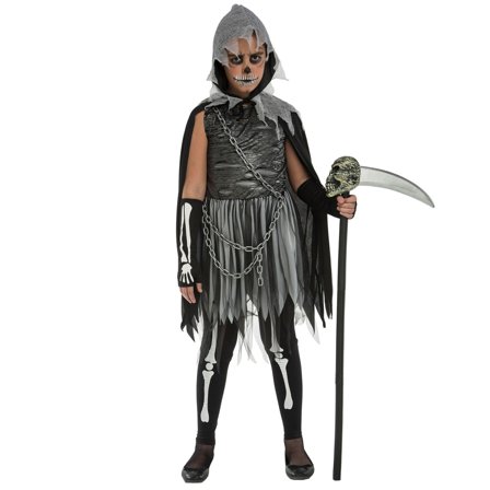 Skelet Bøddel Kostume Børn