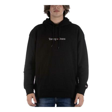 Tommy Hilfiger, Hoodies Czarny, Mężczyzna, Rozmiar: S
