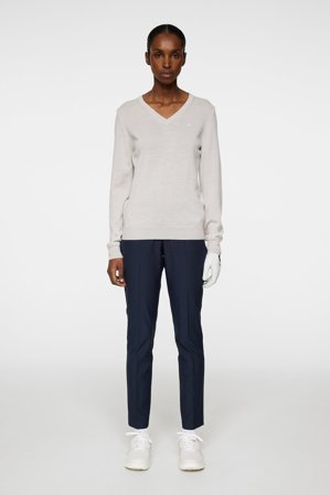J.Lindeberg - Golf - Amaya Knitted Sweater - Grey - Woman - S