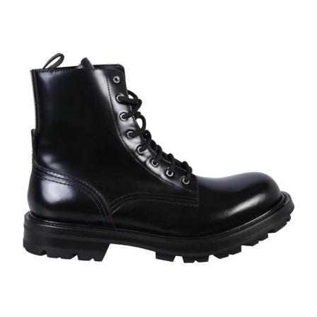 Alexander McQueen ankle Laarzen , Zwart , Heren , Maat: 42 EU Nette schoenen