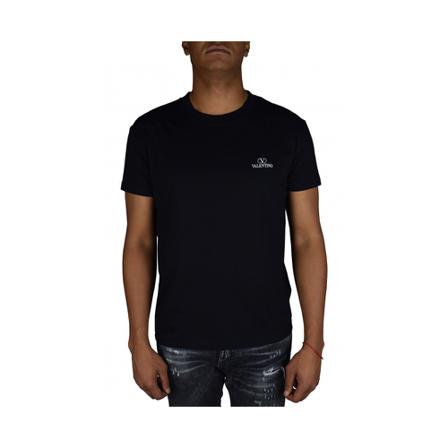 Valentino, T-Shirts Zwart, Heren, Maat:L